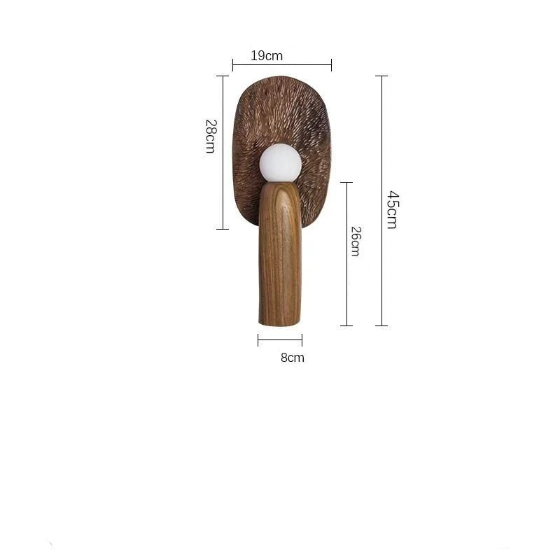 Galenix LED Wooden Table Lamp