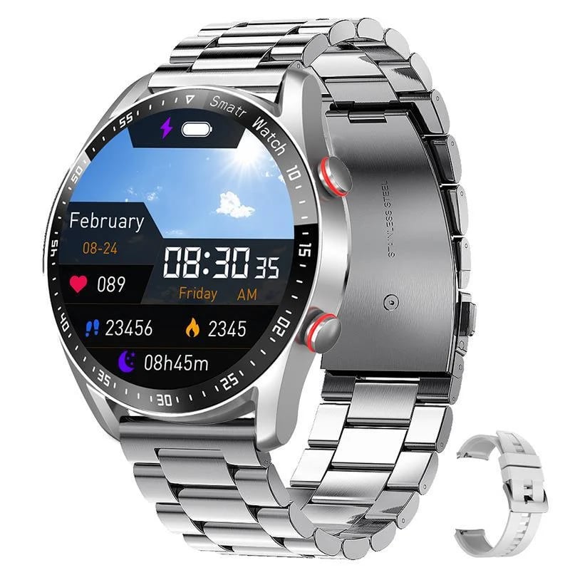 Montre intelligente multifonctionnelle Bluetooth Talk pour hommes/femmes