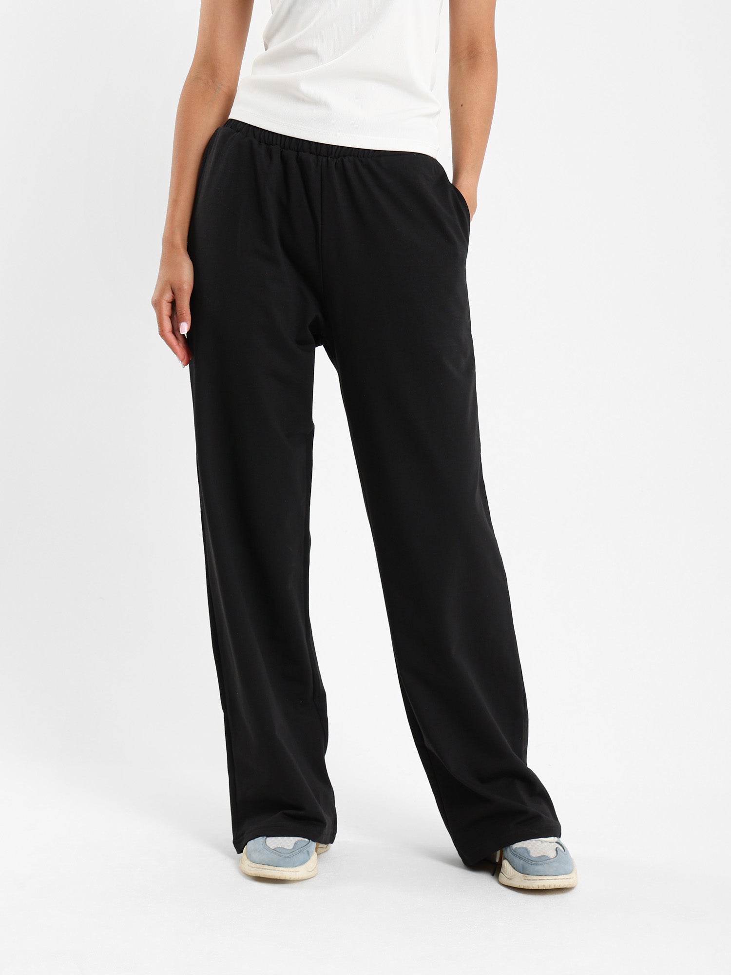 Back Printed Bow Sweatpants