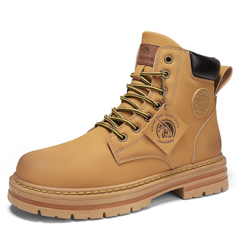 Men's Trendy Lace-up Martin Boots