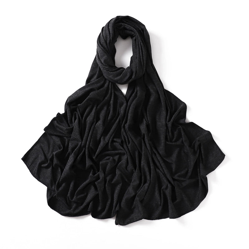 56 Color Optional Jersey Solid Color Mercerized Cotton Scarf Modal Long Scarf Jersey Cover Head Turban
