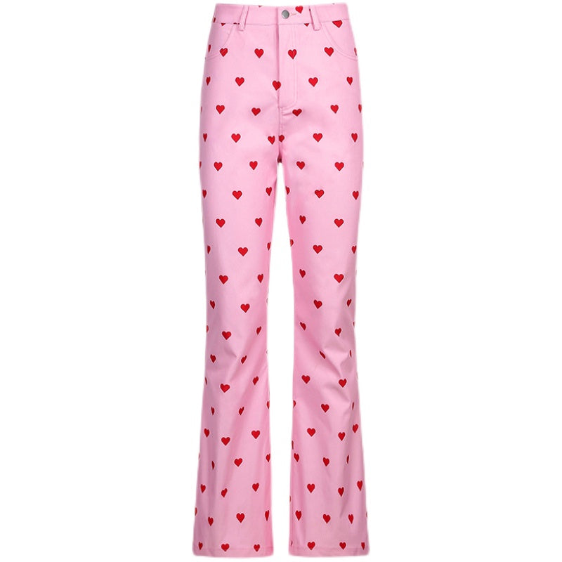 Pink Love Pants KF81852