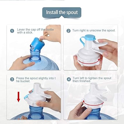 Water Bottle Dispenser Stand . Portable Water Bottle Dispenser Stand with Faucet
