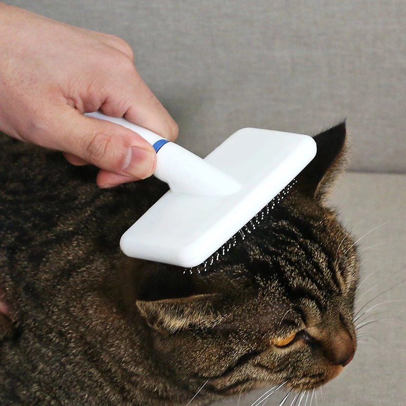New Pet Brush Cat Comb Pet Supplies Needle Brush Floating Hair Cat Dog Hair Cleaning Combing Artifact