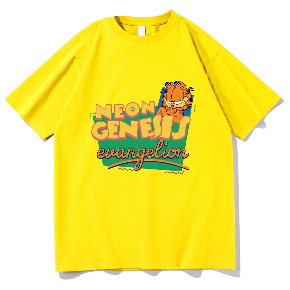 Neon Genesis Evangelion Garfield Tee