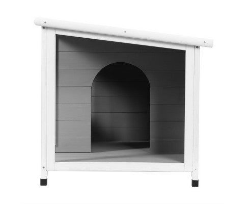 Large Indoor Outdoor Dog Kennel House - Grey