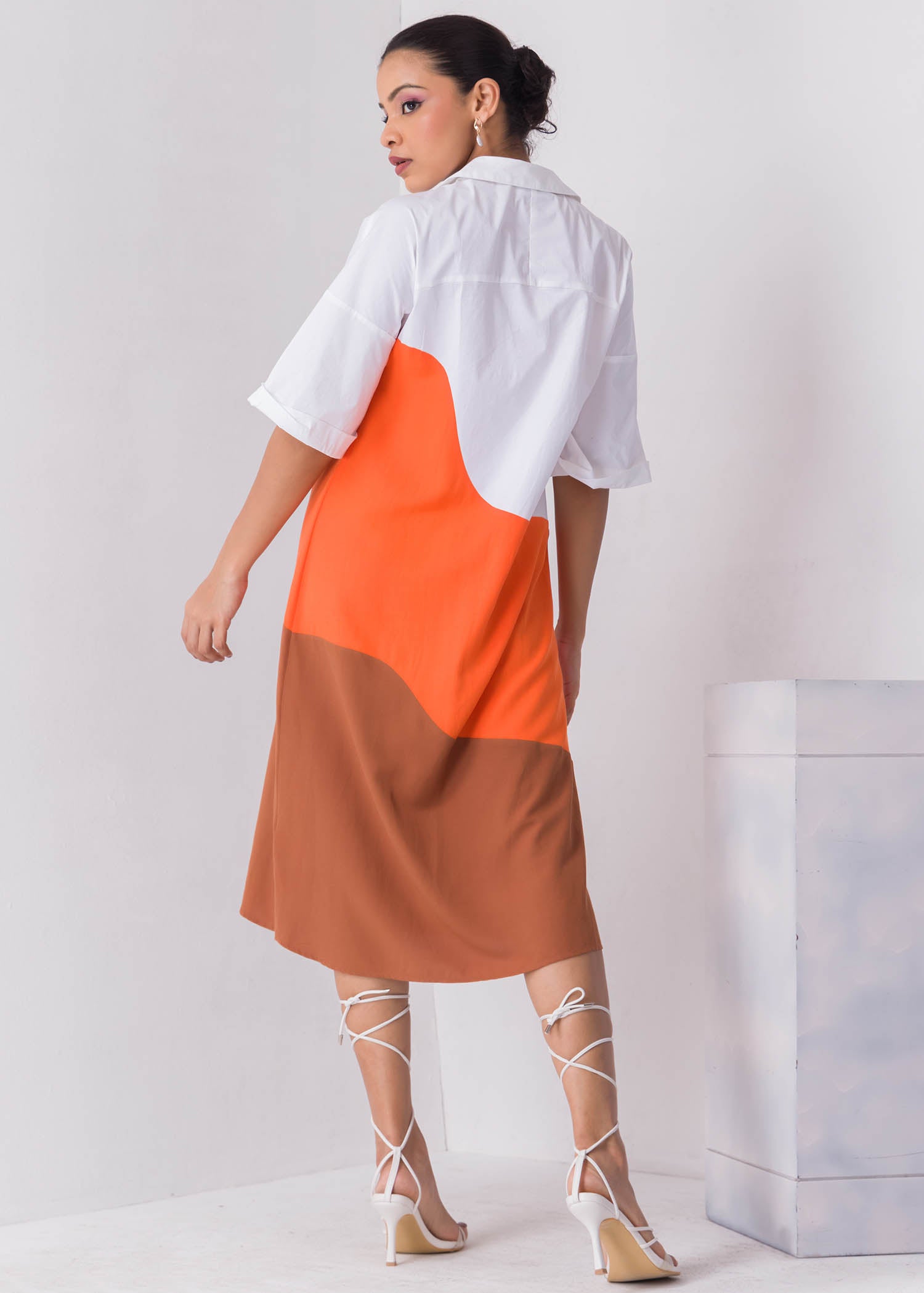 Colour Block Dress