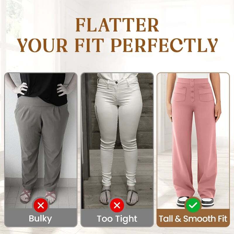 🔥Special Sale 49% OFF 💕🔥Women's Casual High Waist Stretch Pants