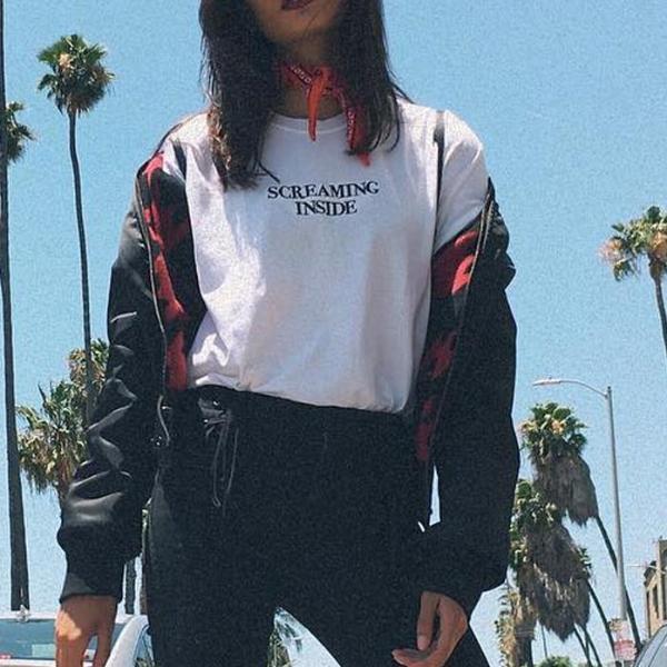Screaming Inside Tee