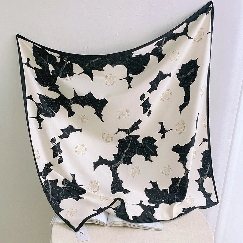 Women's Casual Minimalist Bag Shoe Polyester Silk Scarf