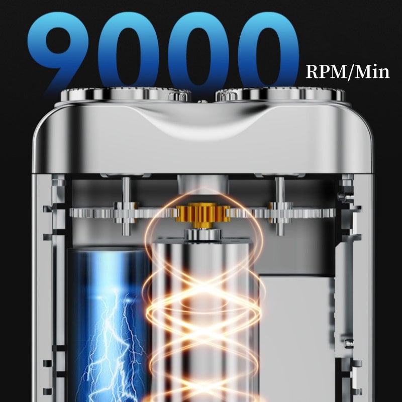 ⏳Time-limited Special🥸Men’s Waterproof Mini Electric Shaver with LED Display