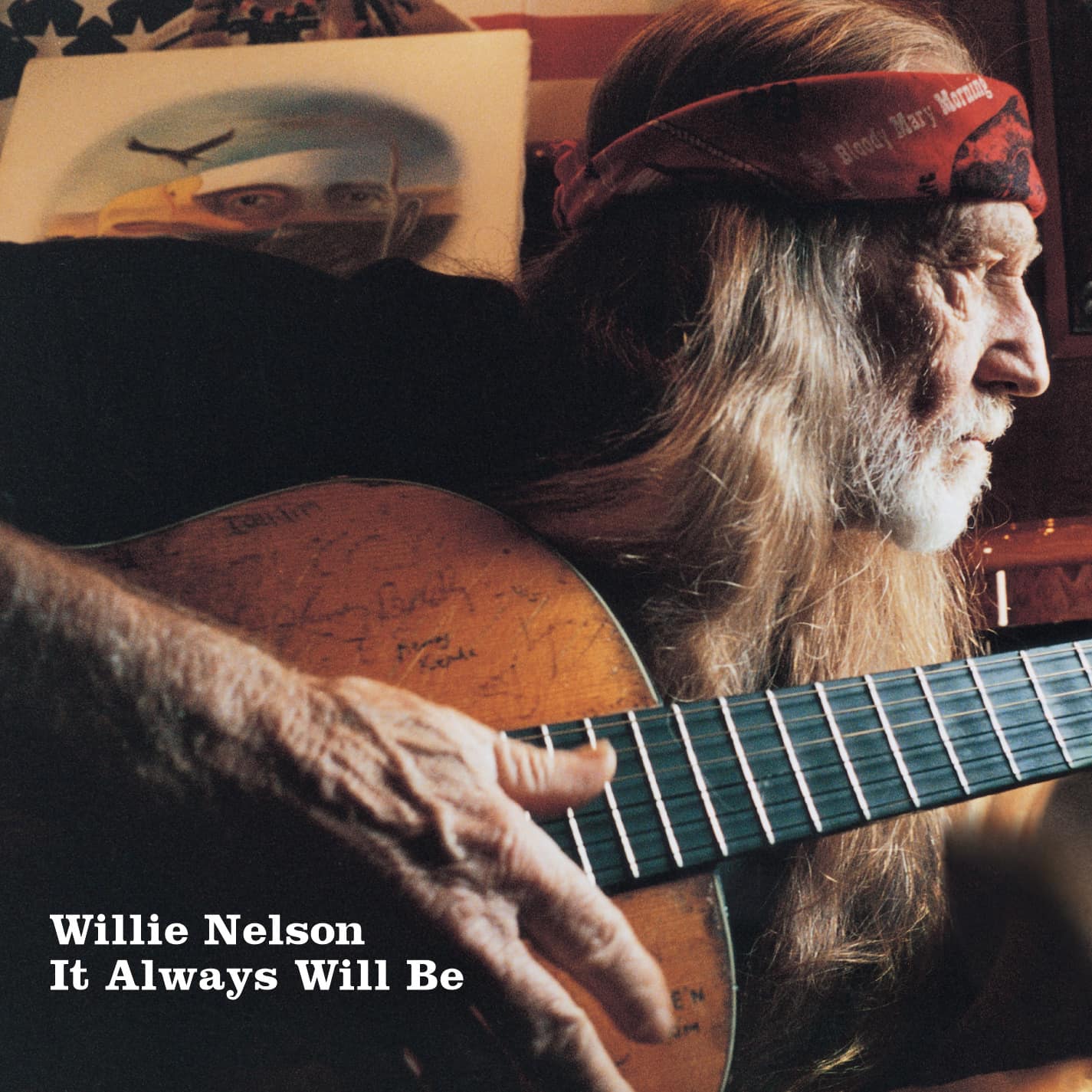 Willie Nelson - It Always Will Be Exclusive Limited Translucent Ruby Color Vinyl LP