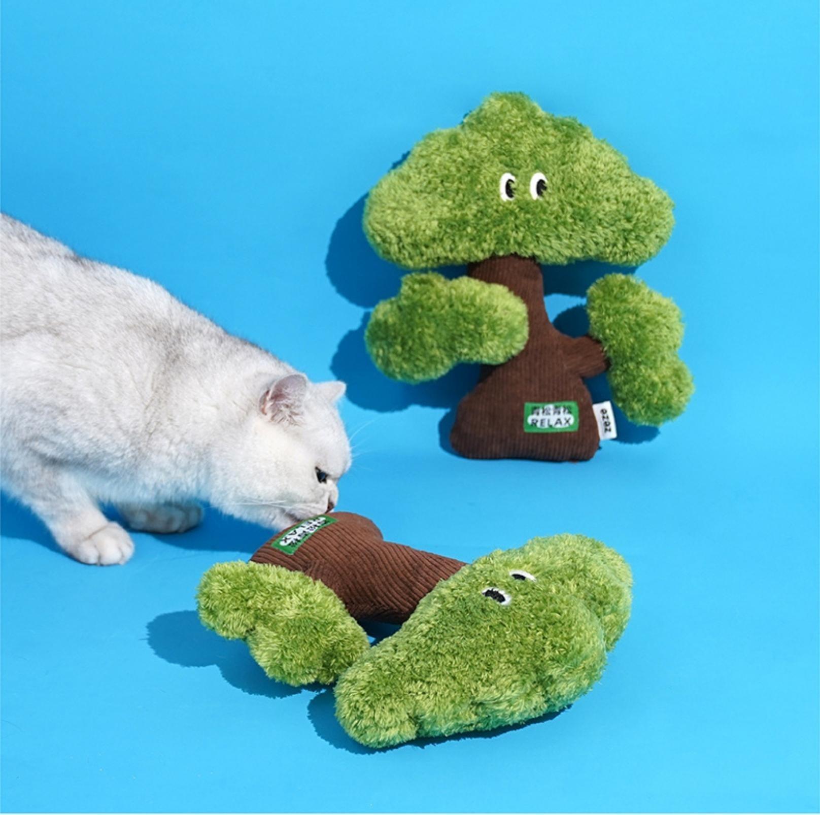 Pine Style Catnip Large Plush Cat Toy