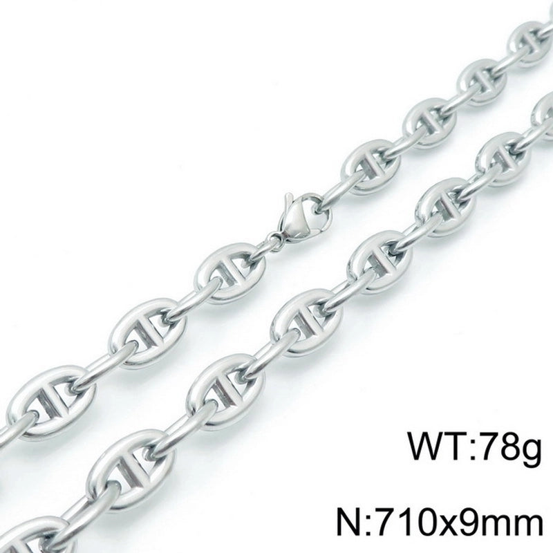 Titanium Steel 18K Gold Plated Fashion