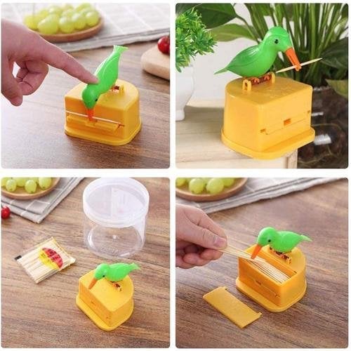 (Summer Hot Sale-48% OFF) BIRD Toothpick Dispenser (BUY 3 GET 3 FREE & FREE SHIPPING)
