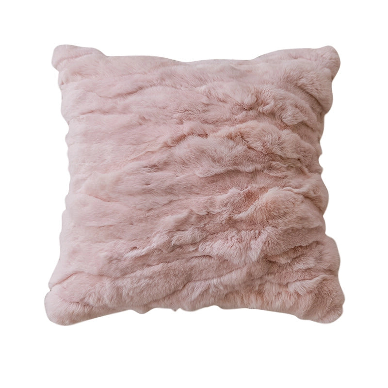 Light  Flower Sofa Pillowcase Style  Living Room Pink Girl Heart Pillow Bedside Cushion Bed