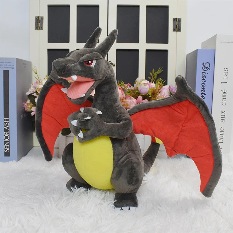Çekici Mega Charizard X ve Y Peluş Oyuncakları - Yumuşak ve Sarılınası Evrim Bebekleri. Çocuklar İçin Cadılar Bayramı Hediyeleri (20-25 Santim)