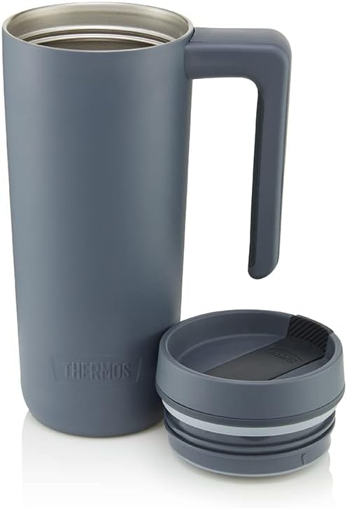 Thermos Blue, Guardian Stainless Steel Travel Mug, 530mL