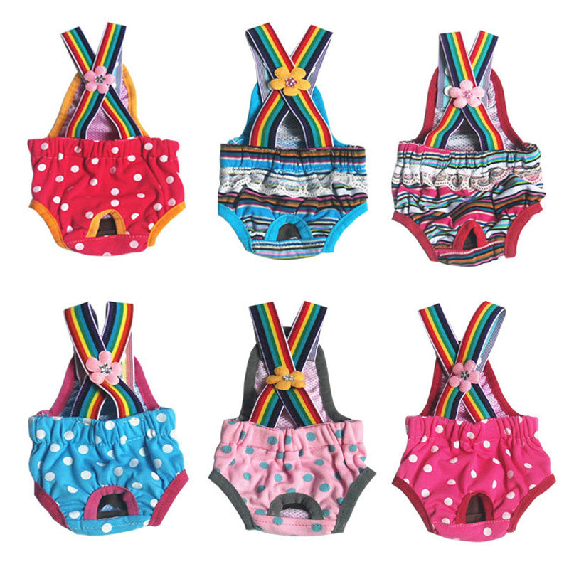 Cute Pet Dog Physiological Pants