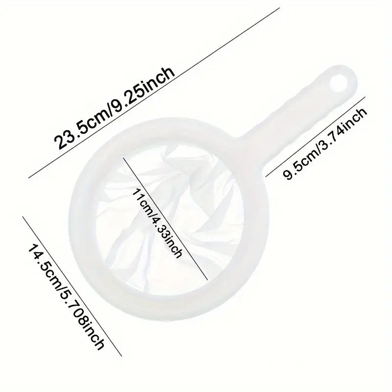 1pc Fine Mesh Strainer with Handle