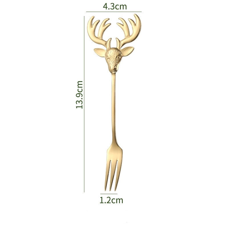 Casual Animal 304 Stainless Steel Spoon 1 Piece
