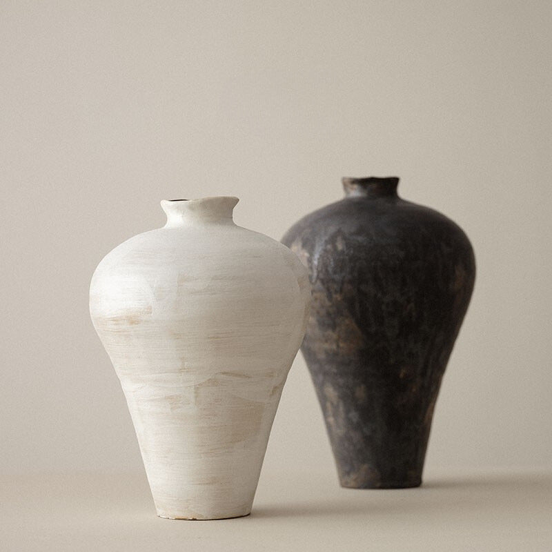 Silent Large Japanese Ceramic Vases