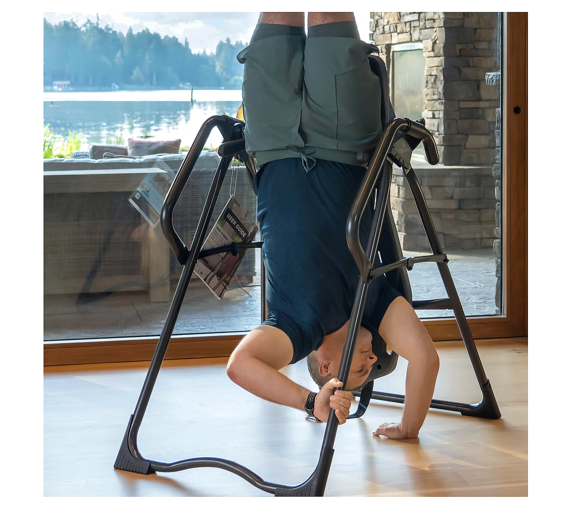 QVC 2025 New year promotion🎉Only $49.90🎁Teeter FitSpine X3 Inversion Table with FlexTech Bed