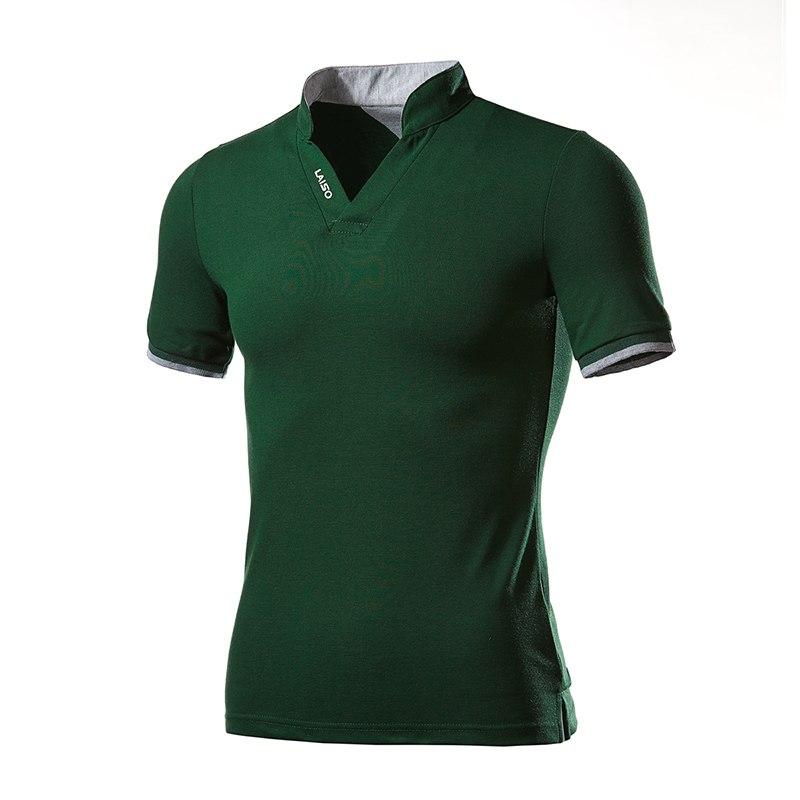 V-Neck Polo Shirt