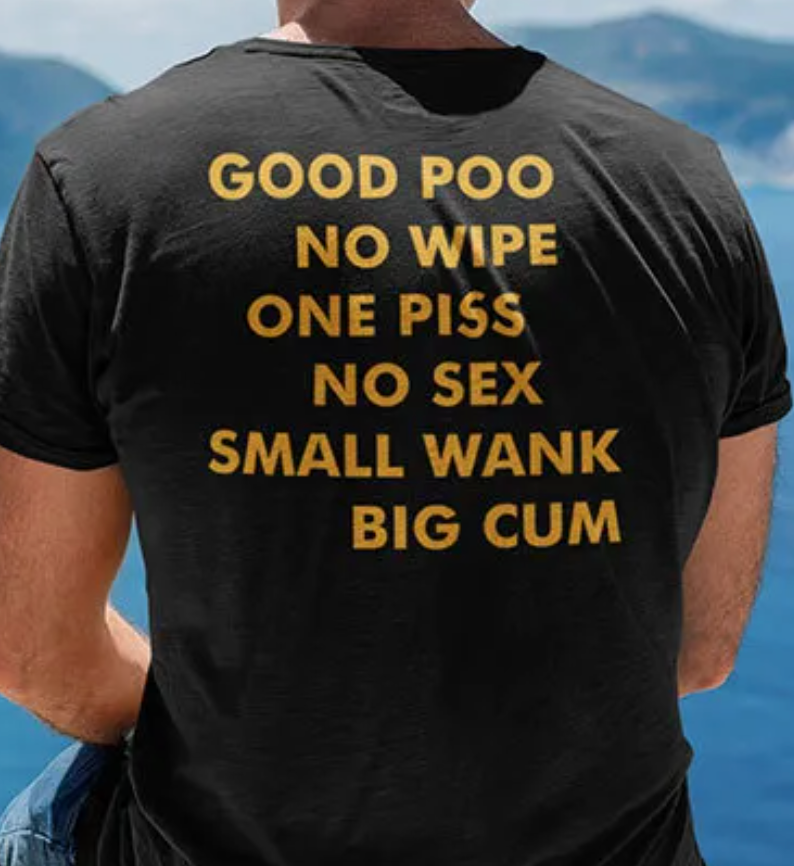 Good Poo No Wipe Tee
