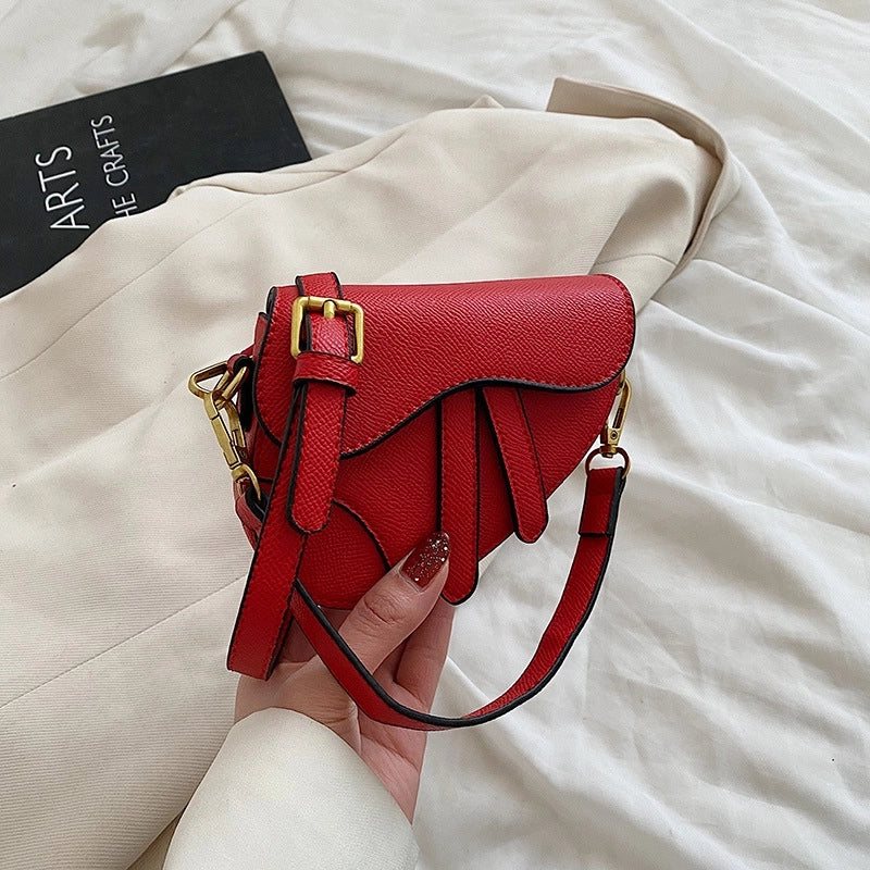 Summer New Candy Color Hand Carrying Messenger Saddle Bag