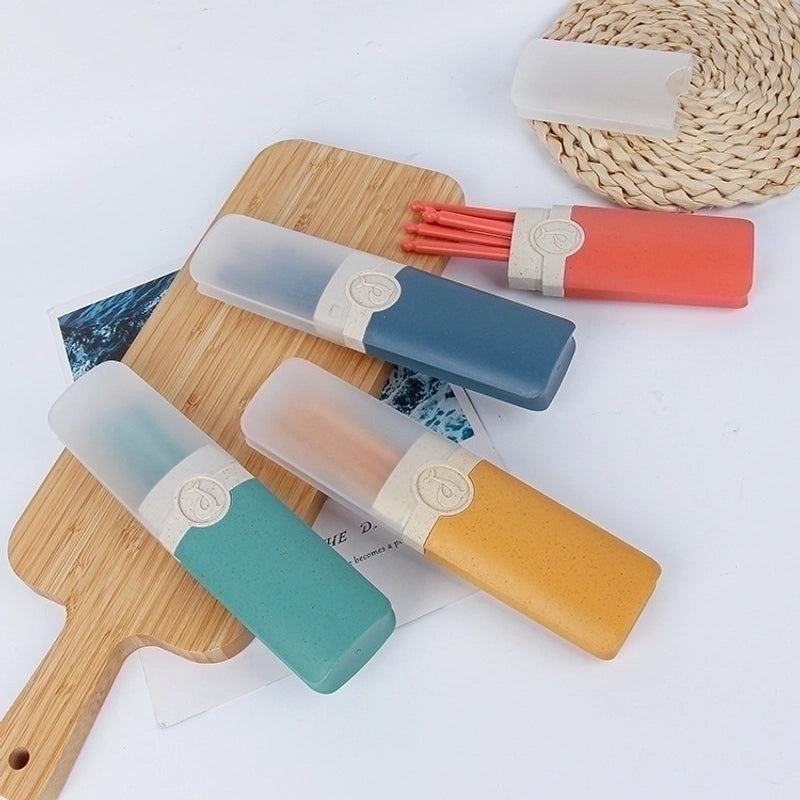 Casual Solid Color Wheat Straw Tableware