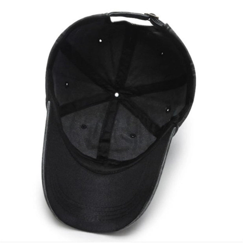 Women's Minimalist Commute Solid Color Curved Eaves Baseball Cap