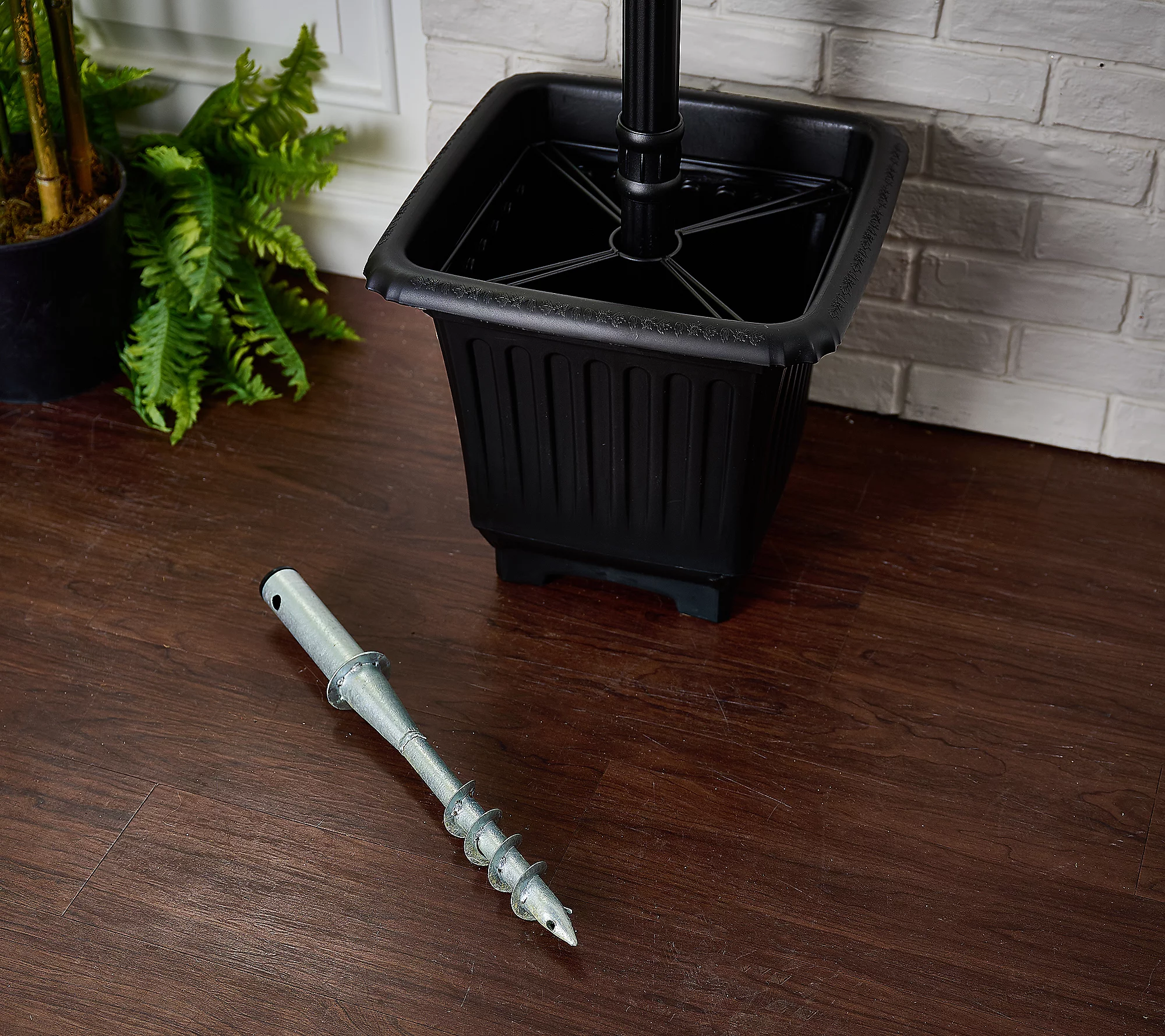 🎉Today's Specials💝Buy 2 get 2 free ✨  Energizer Solar 3-Head Lamp Post w/ Detachable Planter