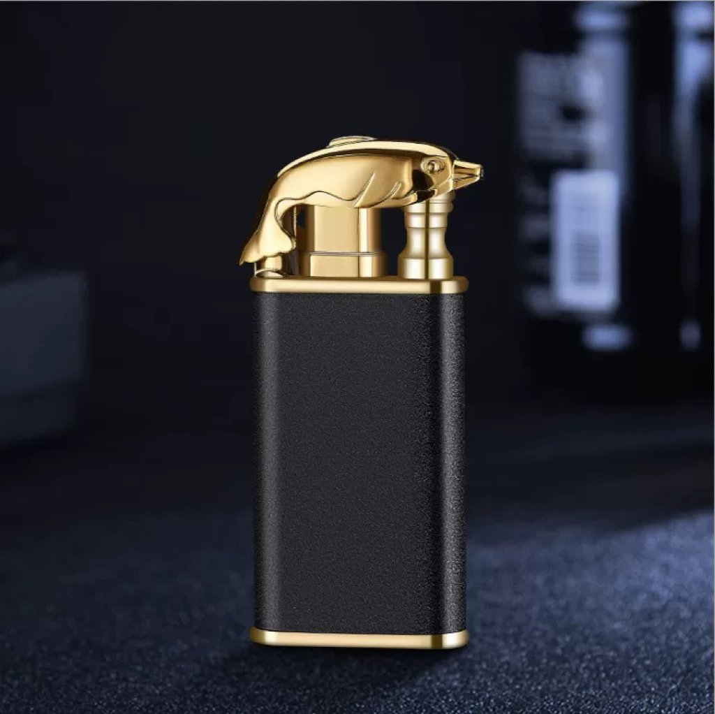 🔥  49% OFF🔥Double fire switch direct punch metal lighter