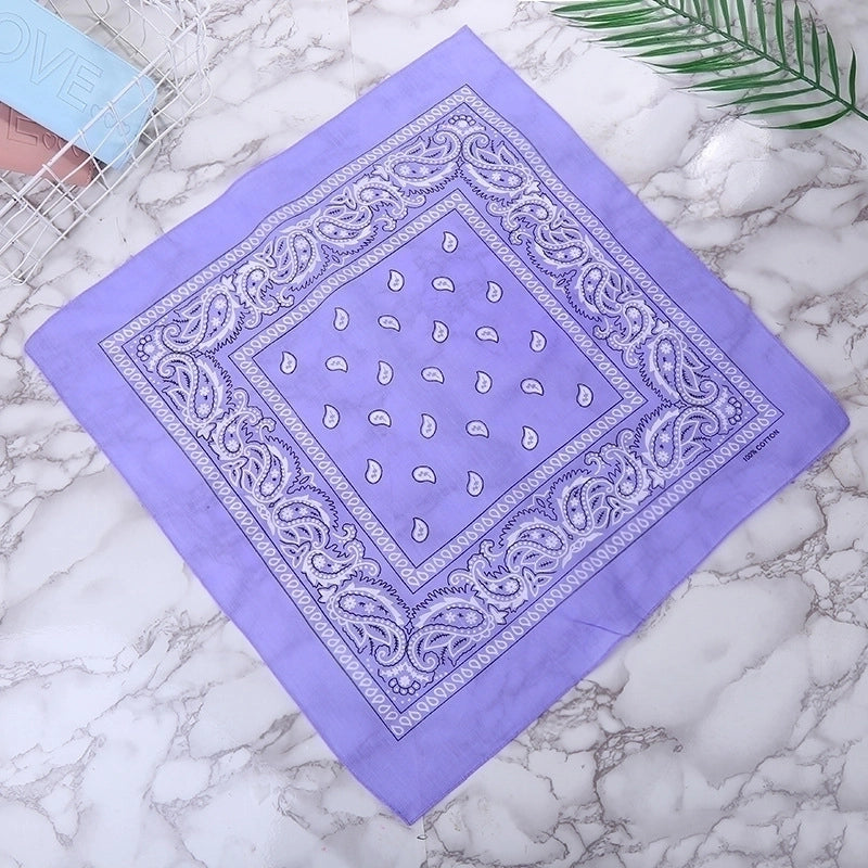 Unisex Streetwear Printing Cotton Kerchief