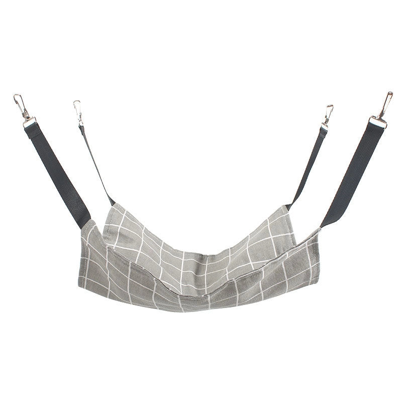 Pet Cat Nest Iron Cage Breathable Plus Velvet Hook Cat Hammock Swing Cat Hanging Nest Pet Hammock Supplies