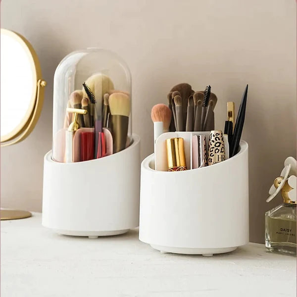 360° Rotating Base Makeup Brush Holder