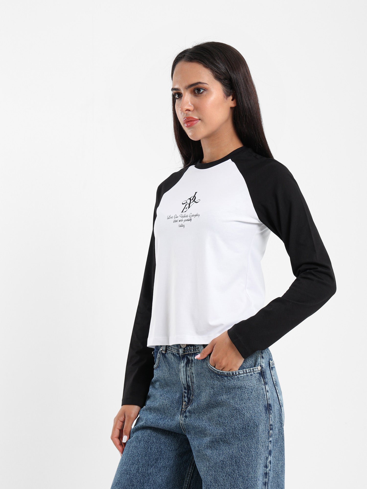 Raglan Long Sleeve T-Shirt