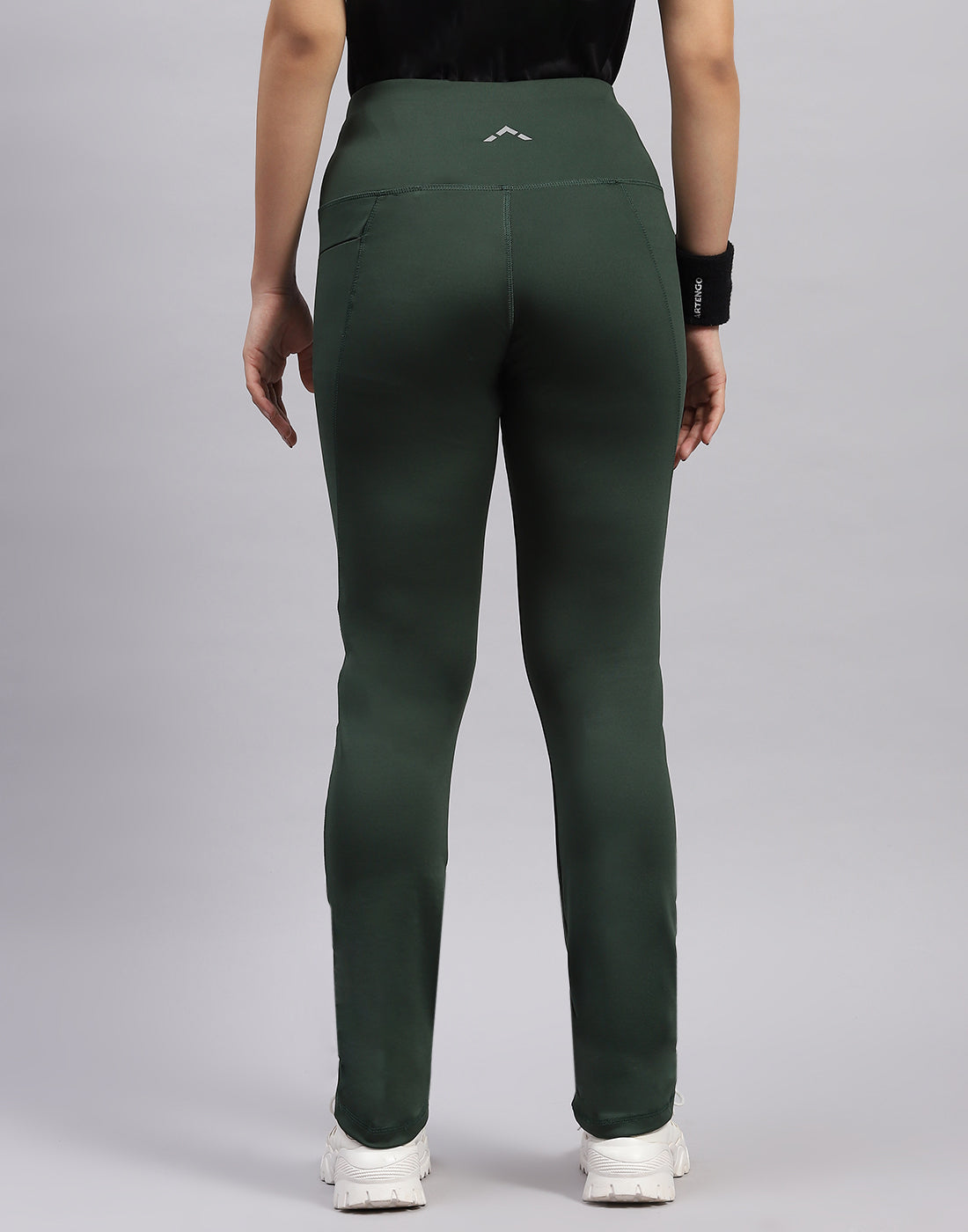 Women Green Solid Smart Fit Lower