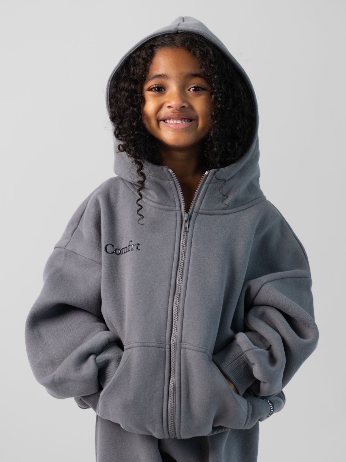 Cloud Zip Kids Hoodie