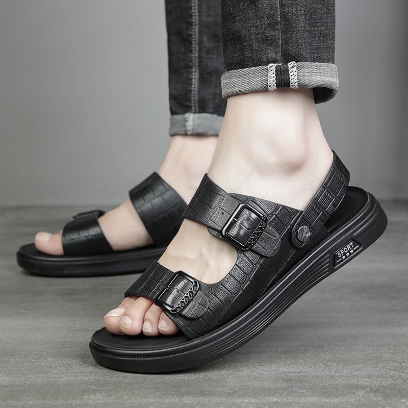 Men's Genuine Leather Outdoor Sandals (In Stock)