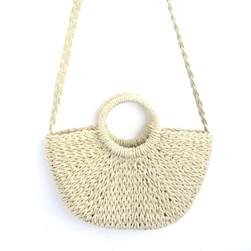 Women's Medium Straw Women's Handbag Straw Bag