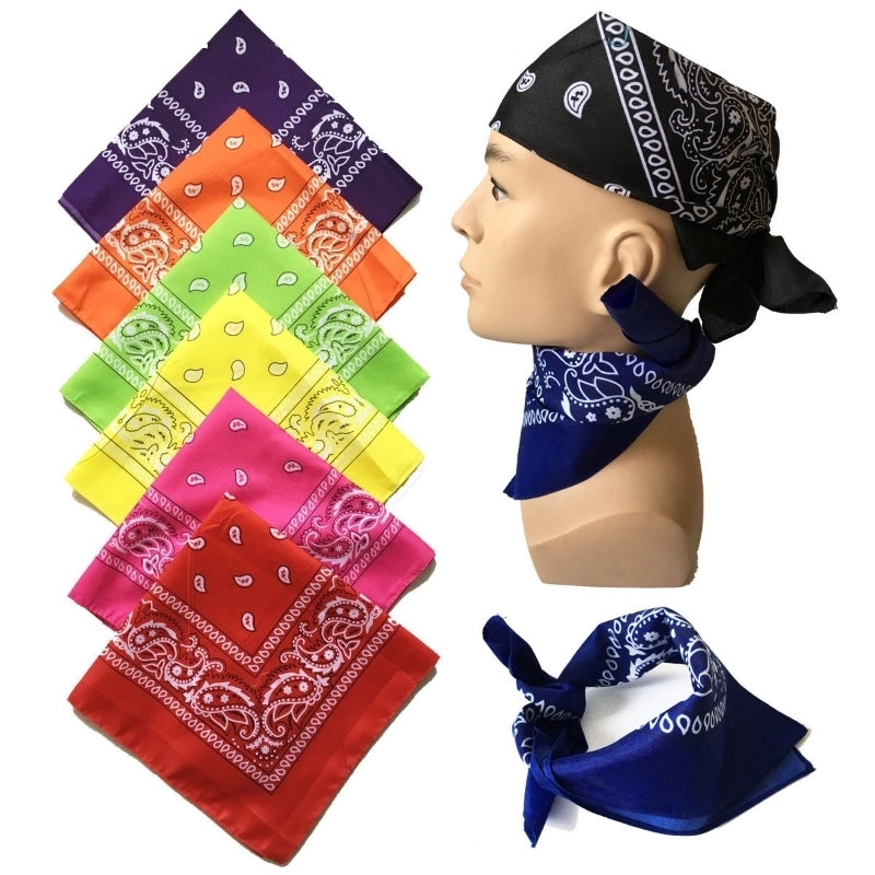 Unisex Casual Minimalist Geometric Polyester Kerchief