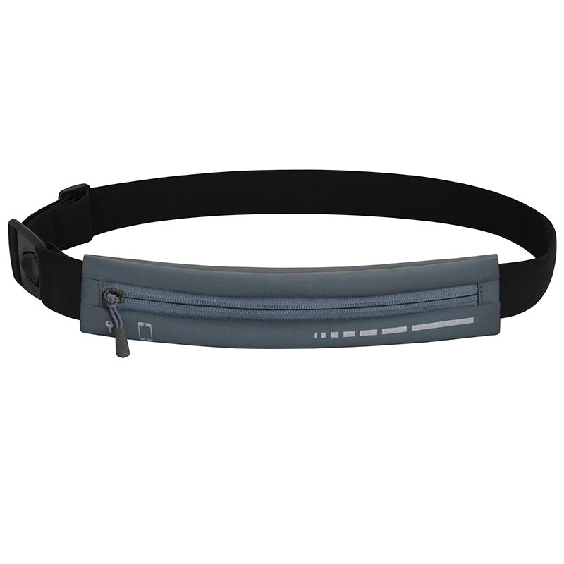 Women's Sports Solid Color Nylon Waist Bags
