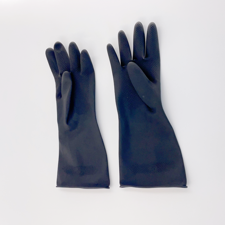 7 inch Industrial Gloves Waterproof Rubber Work Gloves Full Sleeve Long Gloves