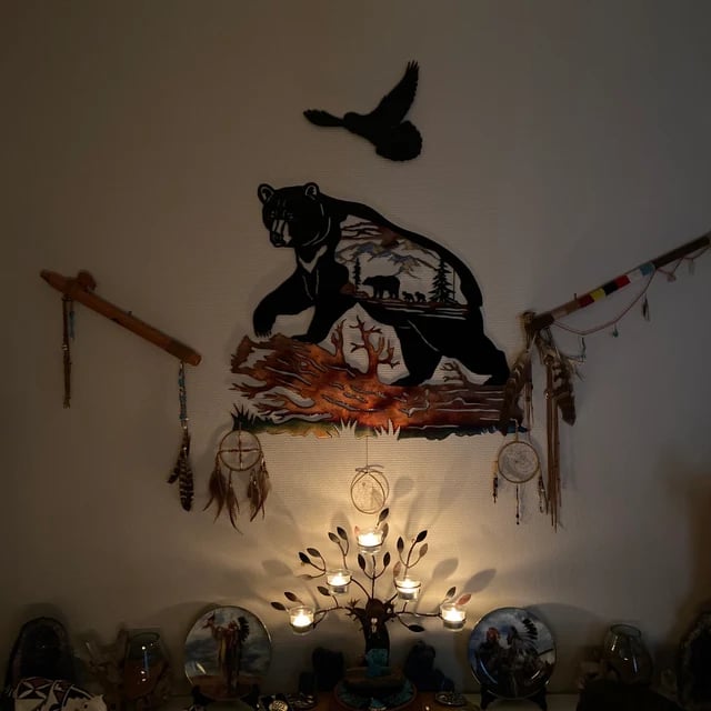 Last Day 47% OFF -Rustic Style Wild Animals Metal Wall Decoration Art