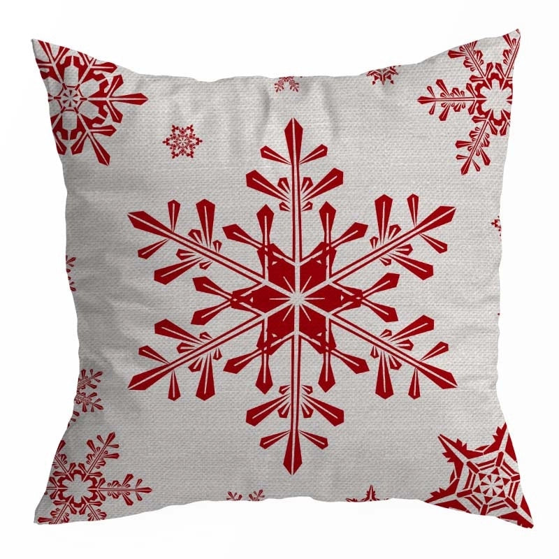 Cute Christmas Tree Linen Pillow Cases