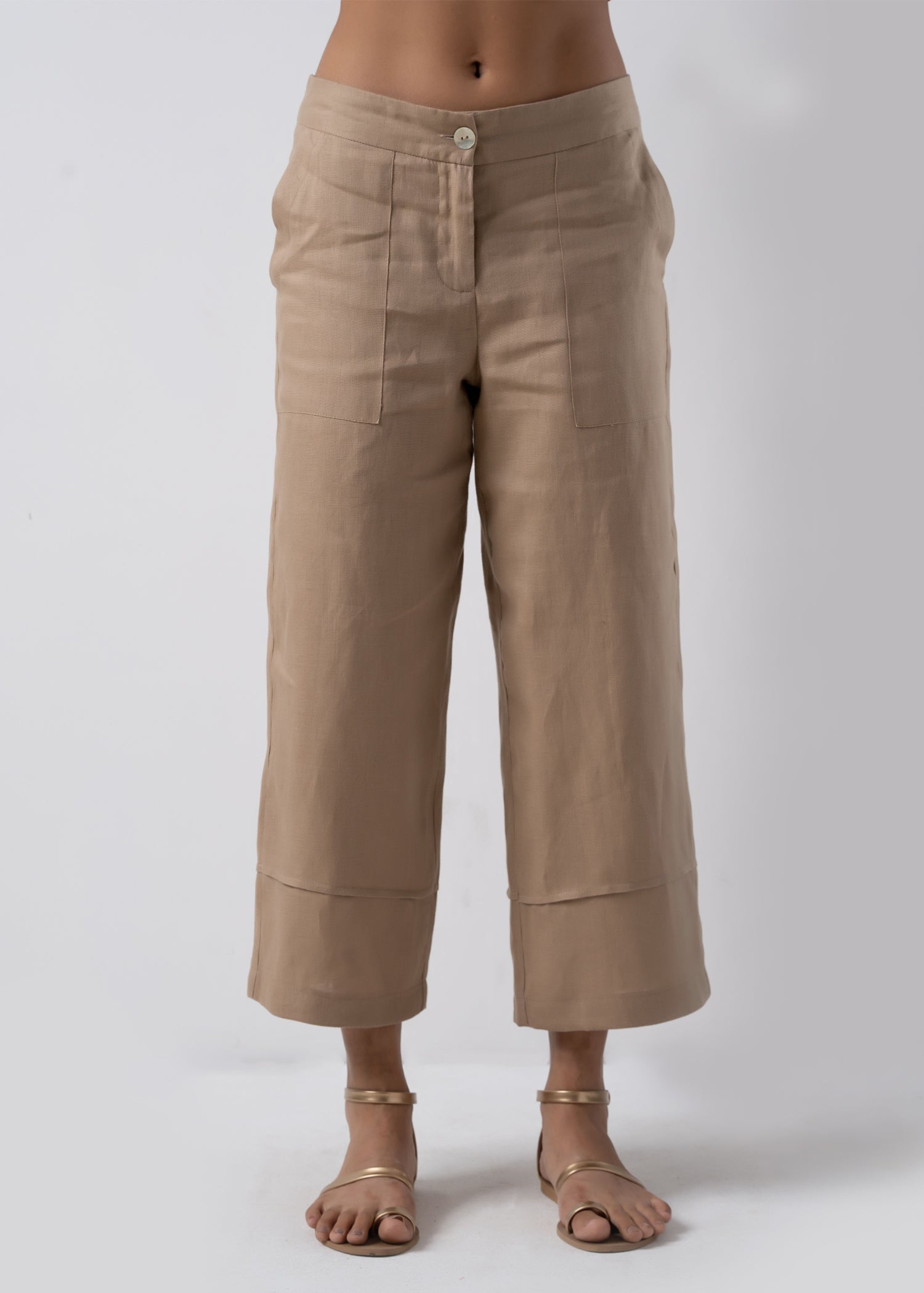 Wide Leg Crop Pant