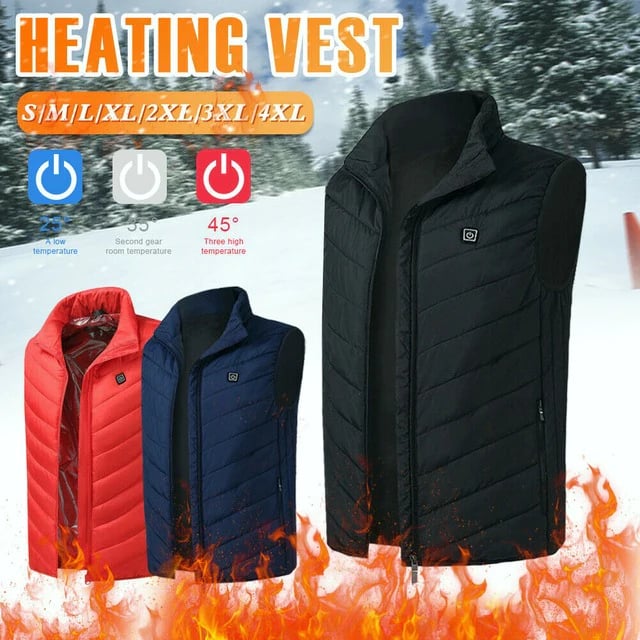 🔥New Unisex Warming Heated Vest 🔥BUY 2 FREE SHIPPING