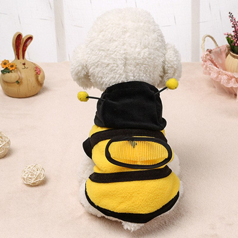 Cute Bee Funny Dog Clothes